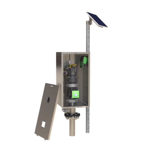 Composite hydrant box-feild